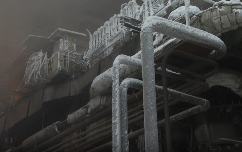 Inside Ukrainian thermal power plant under fire: Workers struggle to save vital equipment