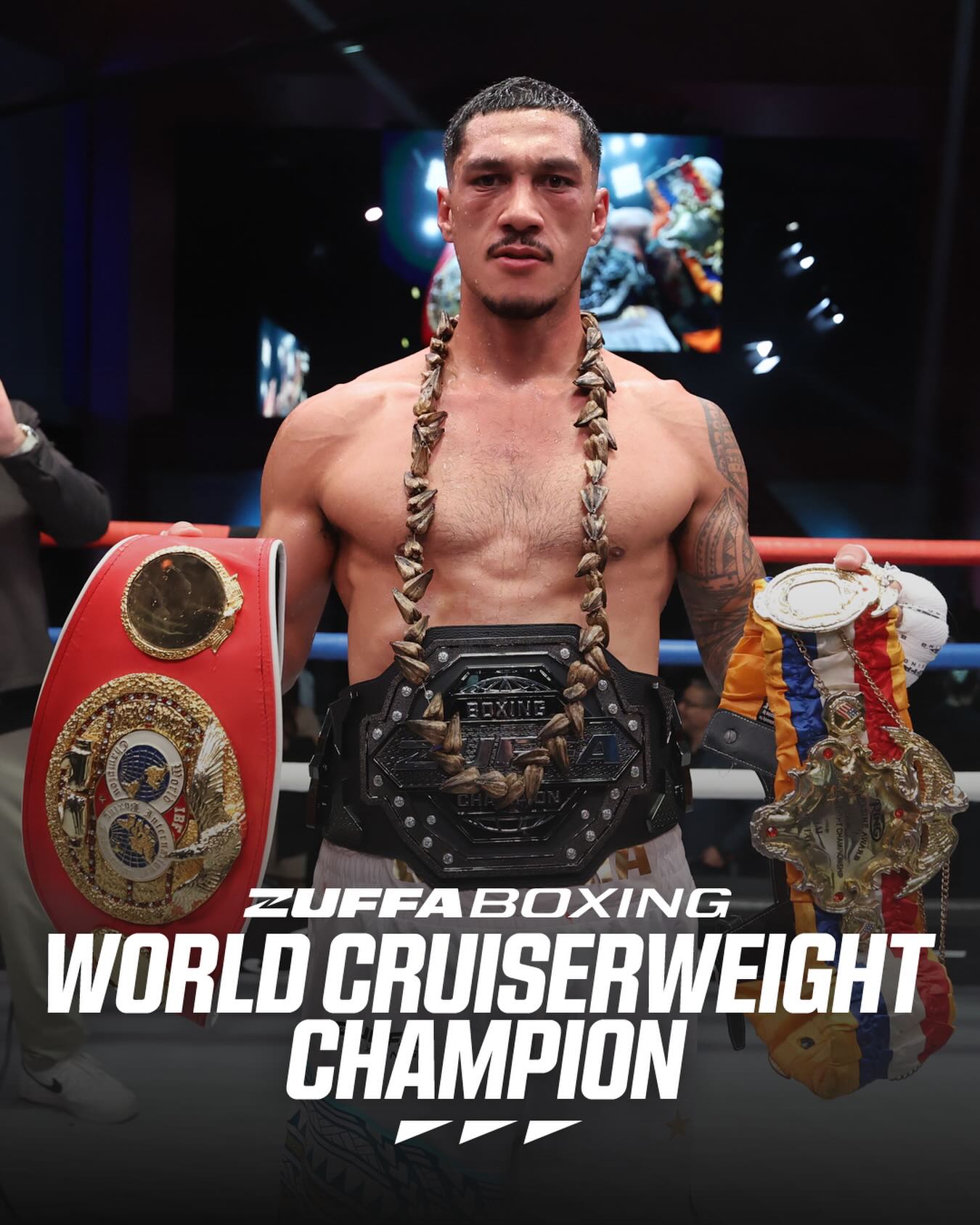 "Австралийский Усик" стал первым чемпионом Zuffa Boxing: исторический триумф в Лас-Вегасе