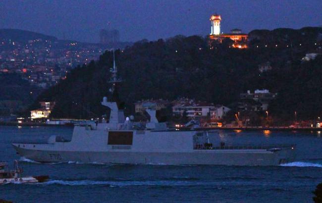 Французький ракетний фрегат La Fayette увійшов у Чорне море