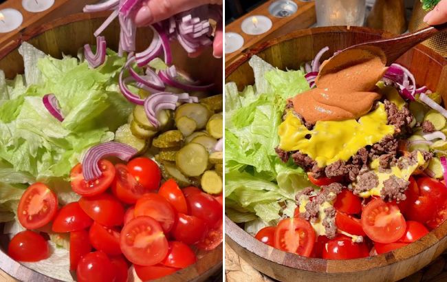 Забудьте про McDonald's: салат Чізбургер, який смачніший за будь-який бургер