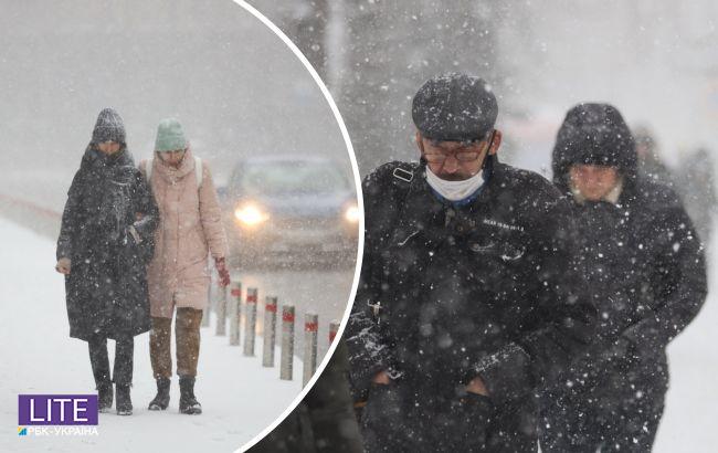 Украину снова начнет засыпать снегом: каким областям больше всего повезет