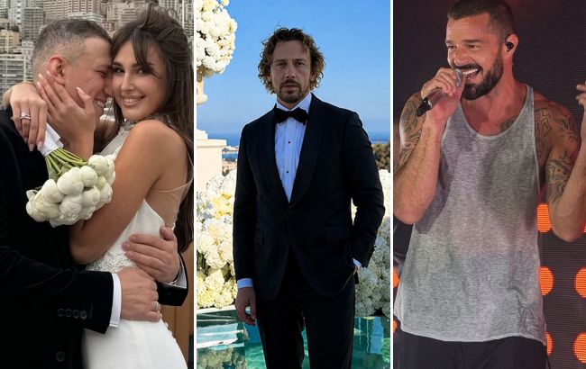 Учасниця "Міс Україна" відгуляла весілля в Каннах: гостей розважали Меладзе, Галкін та Рікі Мартін