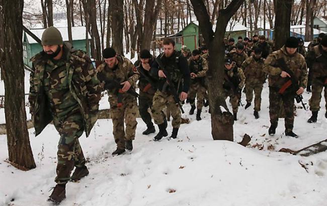 В штабе АТО зафиксировали накопление сил боевиков в районе Счастья