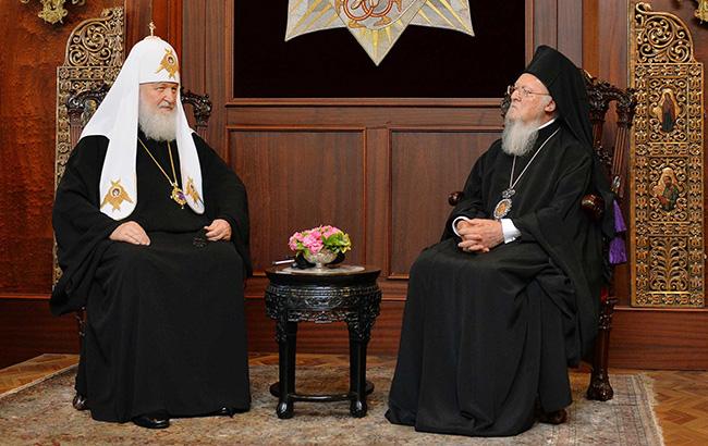 Патріарх Варфоломій повідомив главі РПЦ про впровадження автокефалії в Україні