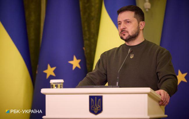 Зеленський: топпріоритет для України - готовність до початку переговорів про членство в ЄС цього року