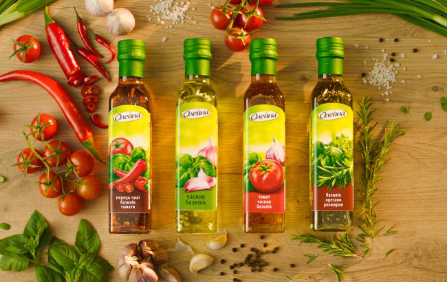 «Олейна» запускає  нову лінійку олій З ТРАВАМИ