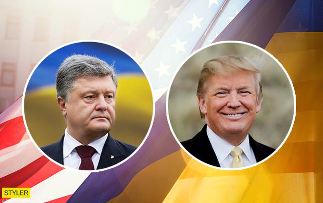 Партнеры: в сети показали символичное фото Порошенко с Трампом