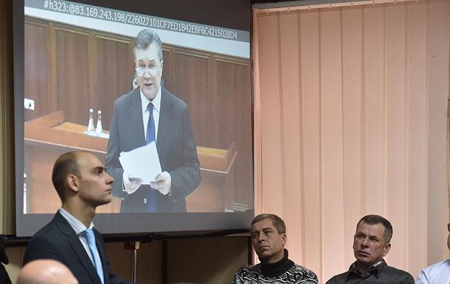 Захист просить надати можливість Януковичу  з'явитися на допит свідків