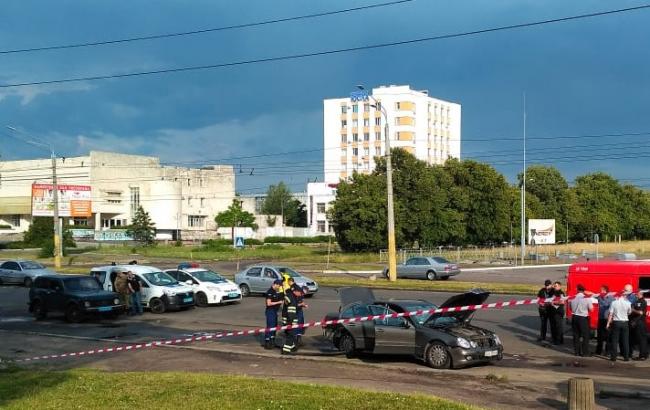 У Черкасах в результаті вибуху автомобіля загинув місцевий бізнесмен