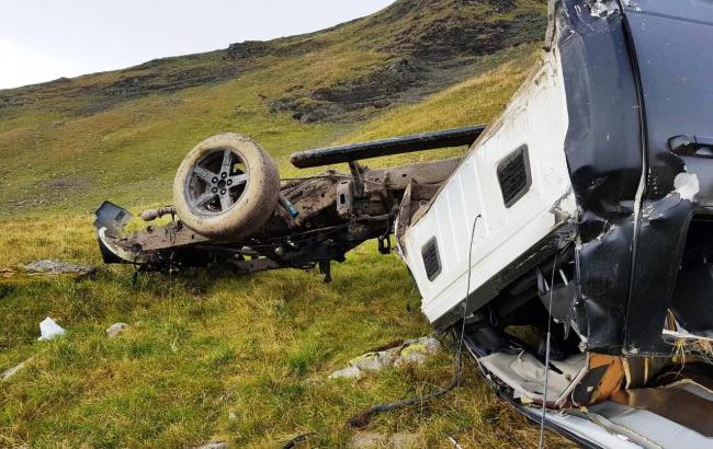 Двое киевлян разбились в аварии в горах Закарпатской области