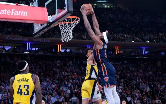 "Никс" во второй раз обыграли "Индиану" в полуфинале плей-офф Восточной конференции НБА