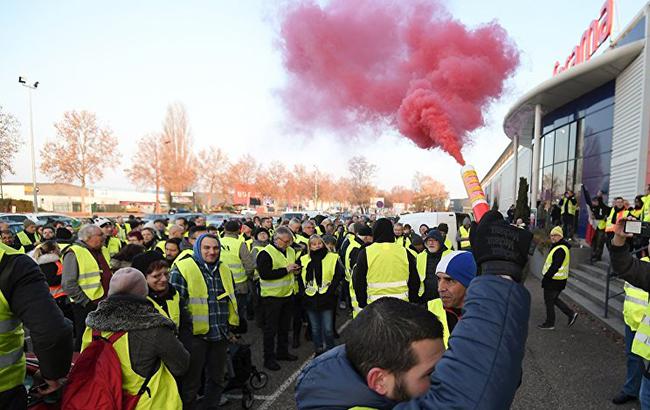 У Брюсселі почалися протести проти зростання цін на паливо