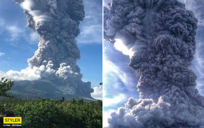 В Индонезии проснулся вулкан: выброс пепла достиг семи километров в высоту