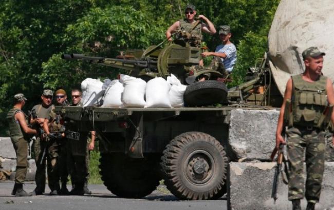 В Донецкой области силы АТО уничтожили 2 передовых позиции боевиков, - ИС