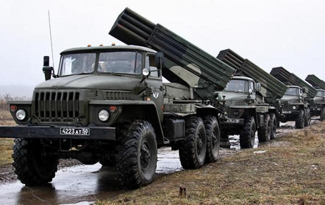 Сили АТО завершили відвід "Градів" в Луганській обл