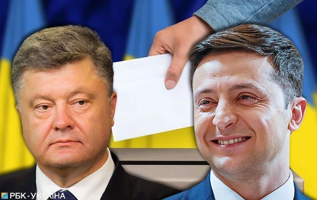 Разрыв между Зеленским и Порошенко превысил 2 млн голосов