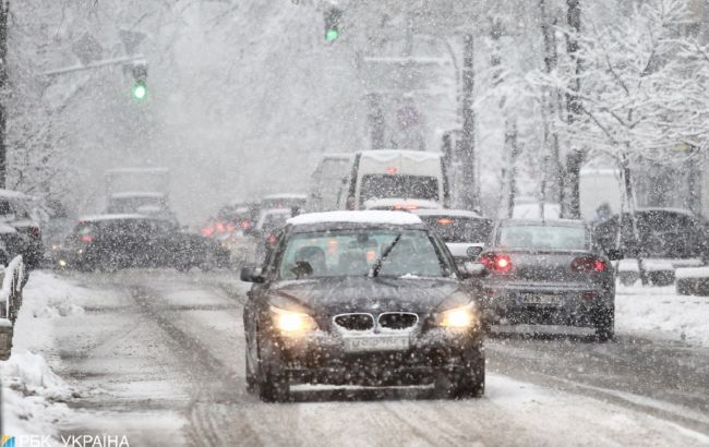 Когда закончится снегопад в Киеве: синоптики назвали дату