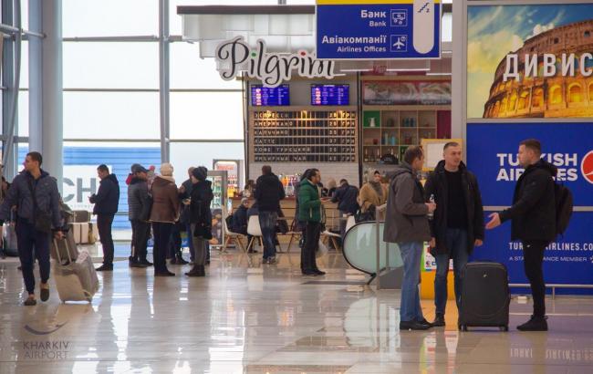 У Ярославского сообщили о росте международного пассажирского трафика харьковского аэропорта на 37%