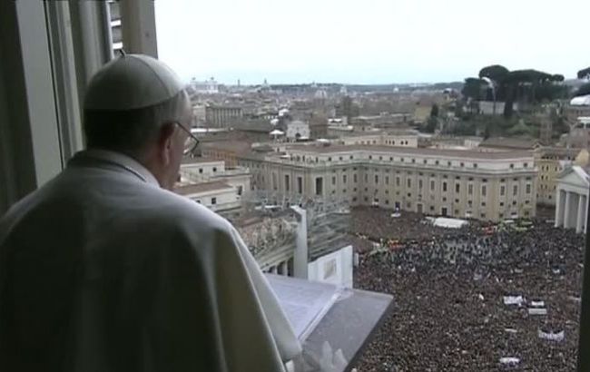 Папа Римський закликав до виконання Мінських угод задля миру в Україні