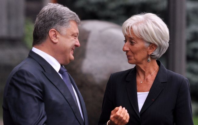 Порошенко в Давосі зустрінеться з головою МВФ Лагард