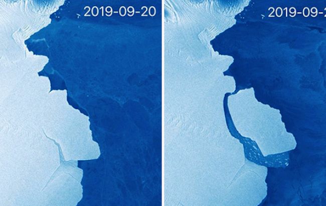 В Антарктиде откололся крупнейший за последние полвека айсберг