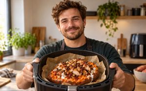 Батат із BBQ-куркою: покроковий рецепт ситної вечері в аерогрилі