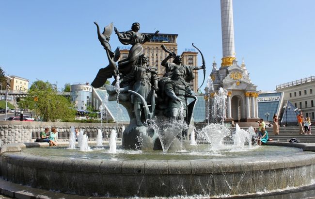 В Киеве на Майдане завтра заработают фонтаны