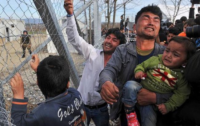 Границы Македонии "штурмуют" сотни мигрантов