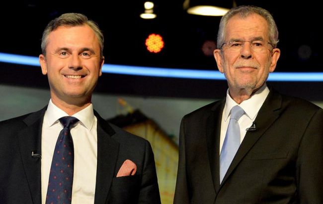 Выборы президента Австрии: голоса разделились примерно поровну