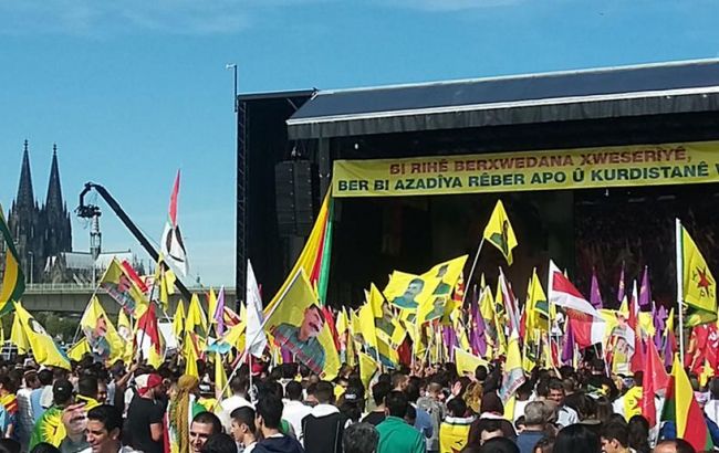 У Німеччині 30 тисяч курдів протестували проти політики Ердогана