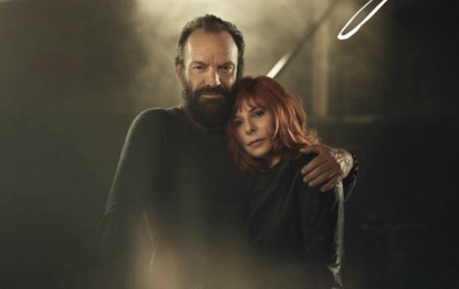 Стинг спел про угнанный автомобиль с Милен Фармер