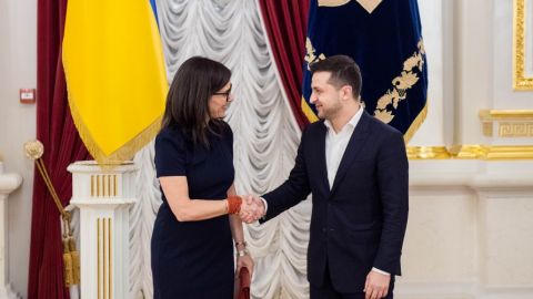 Зеленский принял верительные грамоты у послов Канады и Греции