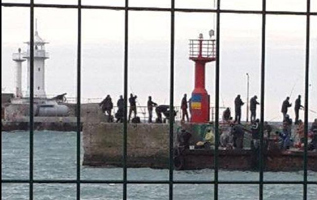 В окупованій Ялті з'явився український прапор