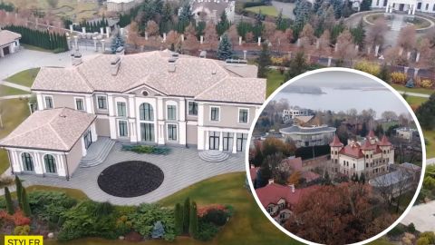 З'явилося нове відео розкішних палаців Козина, де живуть політики та олігархи