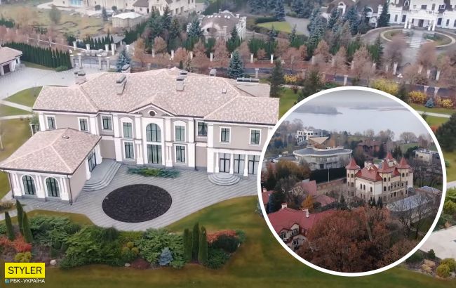 Появилось новое видео роскошных дворцов Козина, где живут политики и олигархи