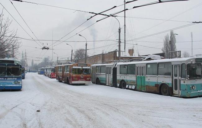 В Харькове обесточены линии ряда трамвайных и троллейбусных маршрутов