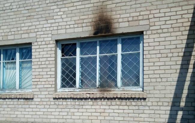 В Запорожской области в здание сельсовета бросили "коктейль Молотова"