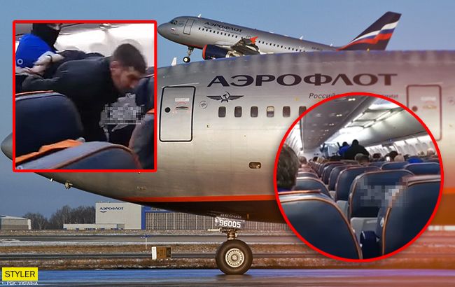 "Захватчика взяли штурмом": пассажиры опубликовали видео с борта самолета