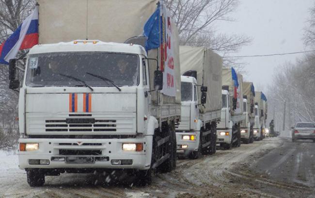 Росія завтра відправить дванадцятий "гумконвой" на Донбас