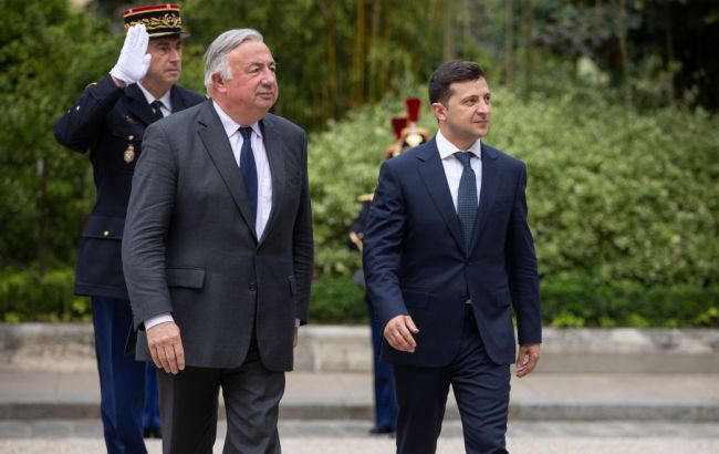 Зеленський з головою сенату Франції обговорили звільнення політв'язнів