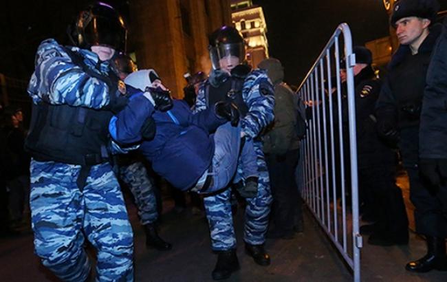 У Москві на мітингу на підтримку Навального затримано більше 170 людей