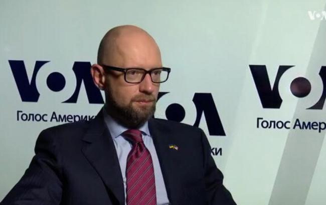 Яценюк призвал к объединению антироссийских санкций за Крым и Донбасс