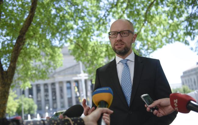 Яценюк розповів, про що говорив з Обамою та Байденом