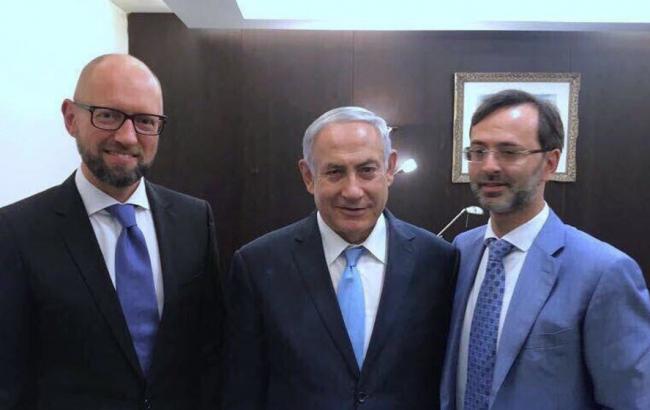 Яценюк и Нетаньяху встретились в Иерусалиме