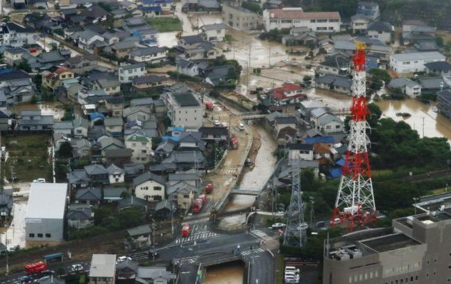Наводнение в Японии: погибло 54 человека