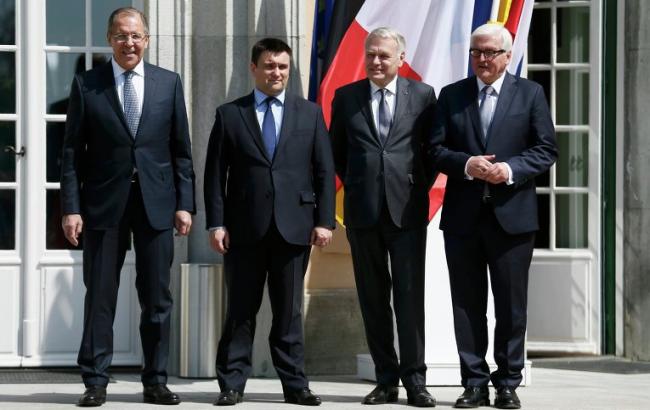 Встреча глав МИД "нормандской четверки" началась в Минске