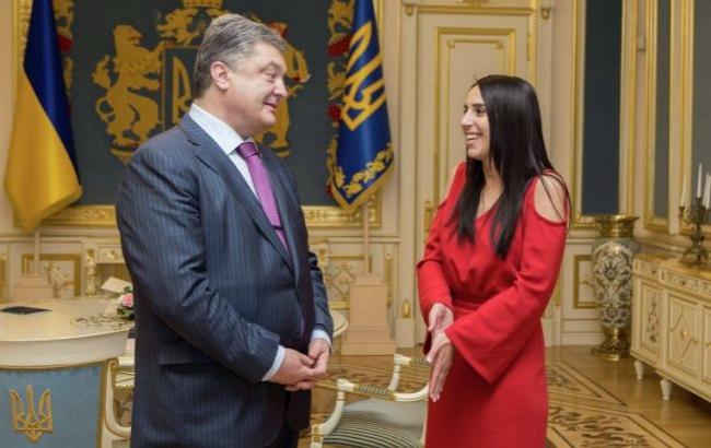 Порошенко: песня Джамалы "1944" изначально называлась "Крым наш"