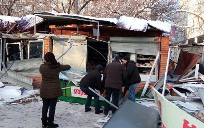 В Киеве при сносе МАФов пострадали пять человек