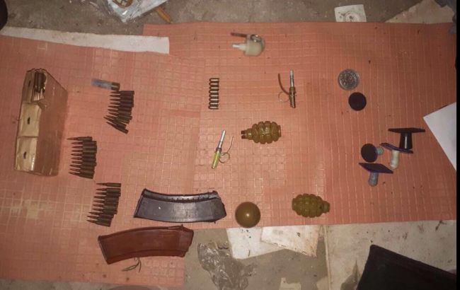 СБУ обнаружила в Одесской области тайник с боеприпасами из зоны АТО
