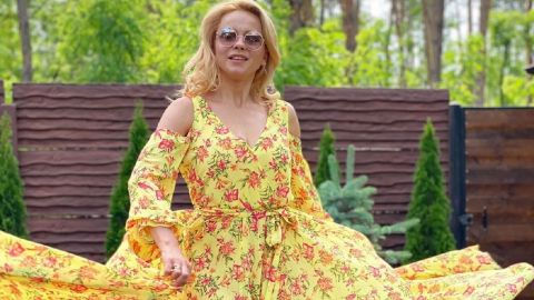 Неймовірна красуня: Лілія Ребрик підкорила яскравим літнім образом